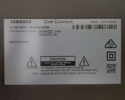 GENUINE SAMSUNG 65Q7 65Q8 ONE CONNECT BOX BN94-12954R BN44-00934A SOC1002NB