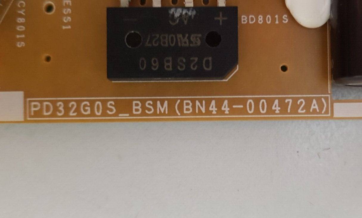 GENUINE SAMSUNG UA32D4003 POWER SUPPLY BOARD BN44-00472A