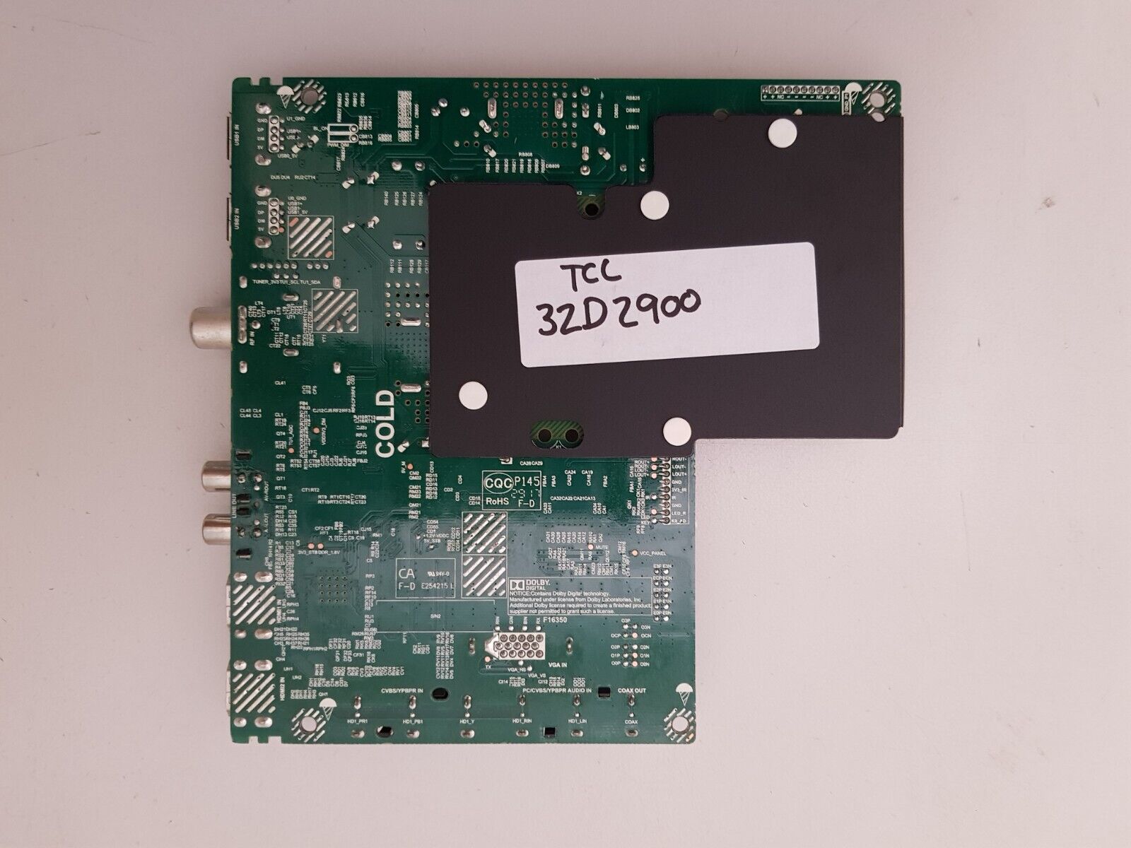 GENUINE TCL 32D2900 MAIN BOARD MS306XP1 TP.MS1306.PB778