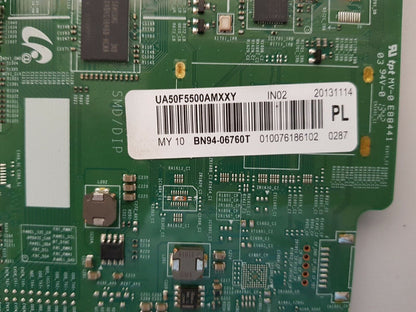 GENUINE SAMSUNG UA50F5500AMXXY (VER AU02) MAIN BOARD BN94-06760T BN94-06364A