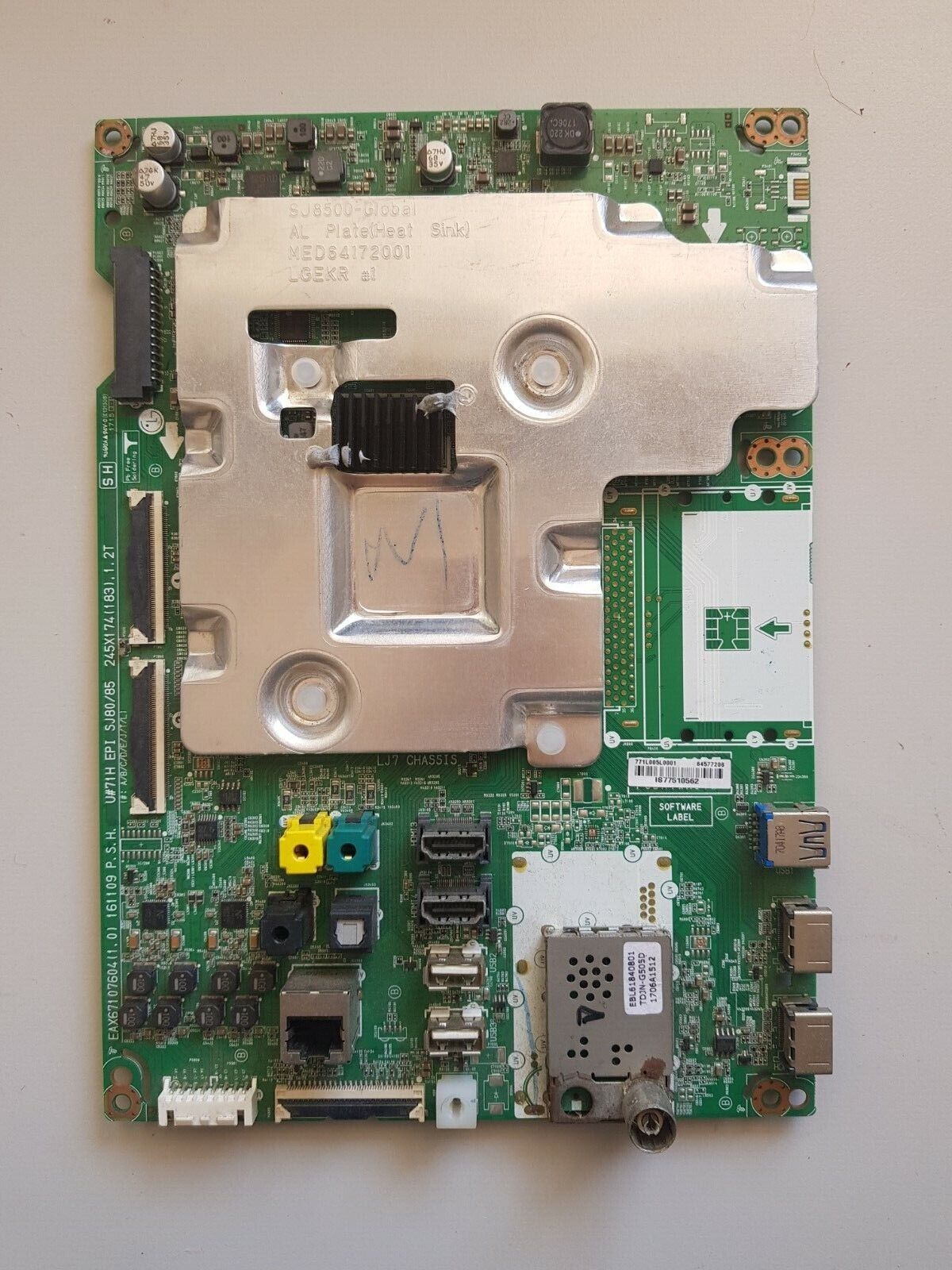 GENUINE LG 55SJ850V MAIN BOARD EAX67107604 64577206