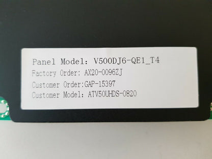 GENUINE BAUHN ATV50UHDS-0820 POWER SUPPLY BOARD W.75W2.801 ROHS KB-5150