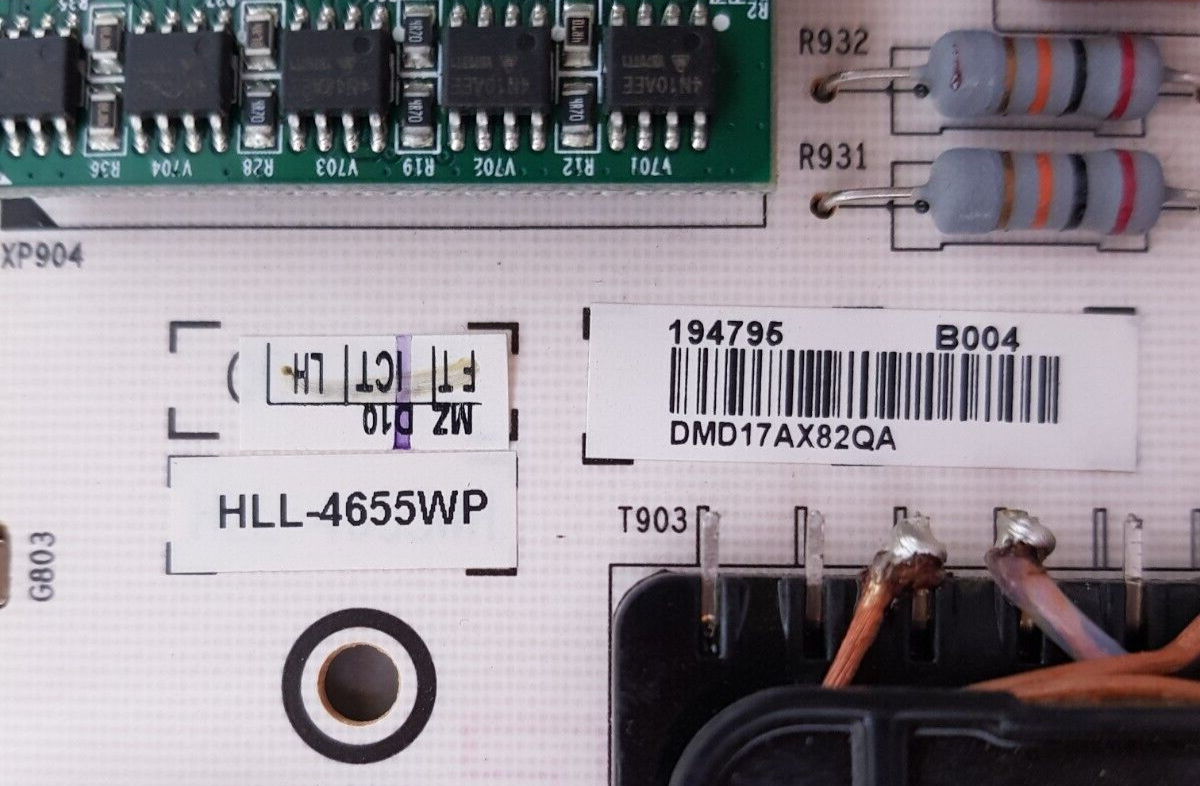 GENUINE HISENSE 55N7 POWER SUPPLY BOARD RSAG7.820.6350 HLL-4655WP 194796