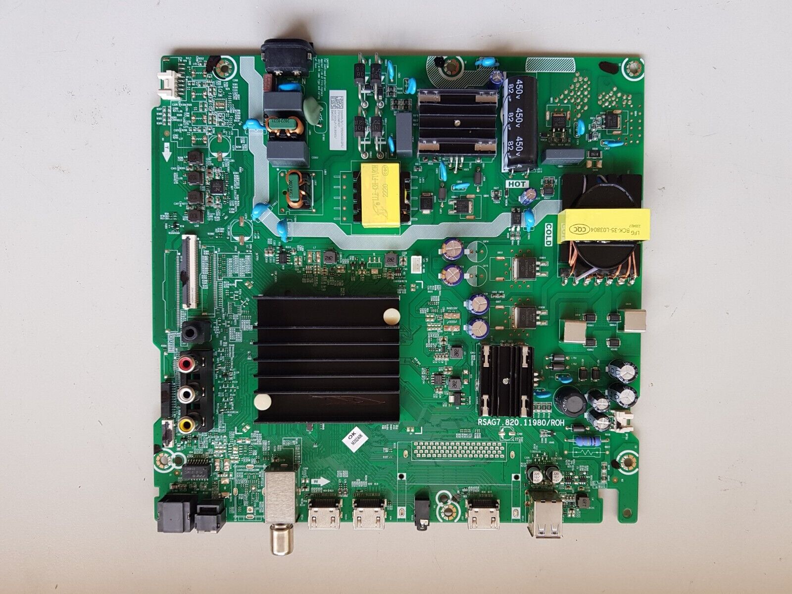 GENUINE TOSHIBA 50C350LP MAIN BOARD RSAG7.820.11980 324999