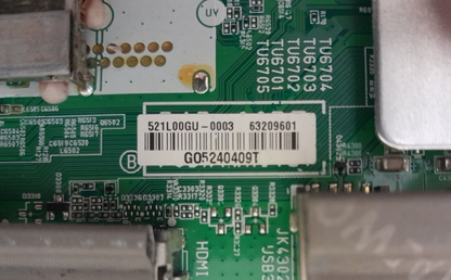 GENUINE LG 60UF850T MAIN BOARD EBT63540004 63209601 EAX66208202 (1.3)