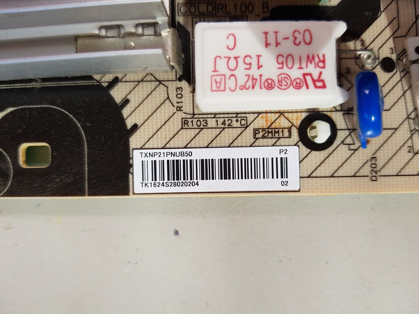 GENUINE PANASONIC THP50VT30A P2 BOARD TNPA5427 (1)[P2]