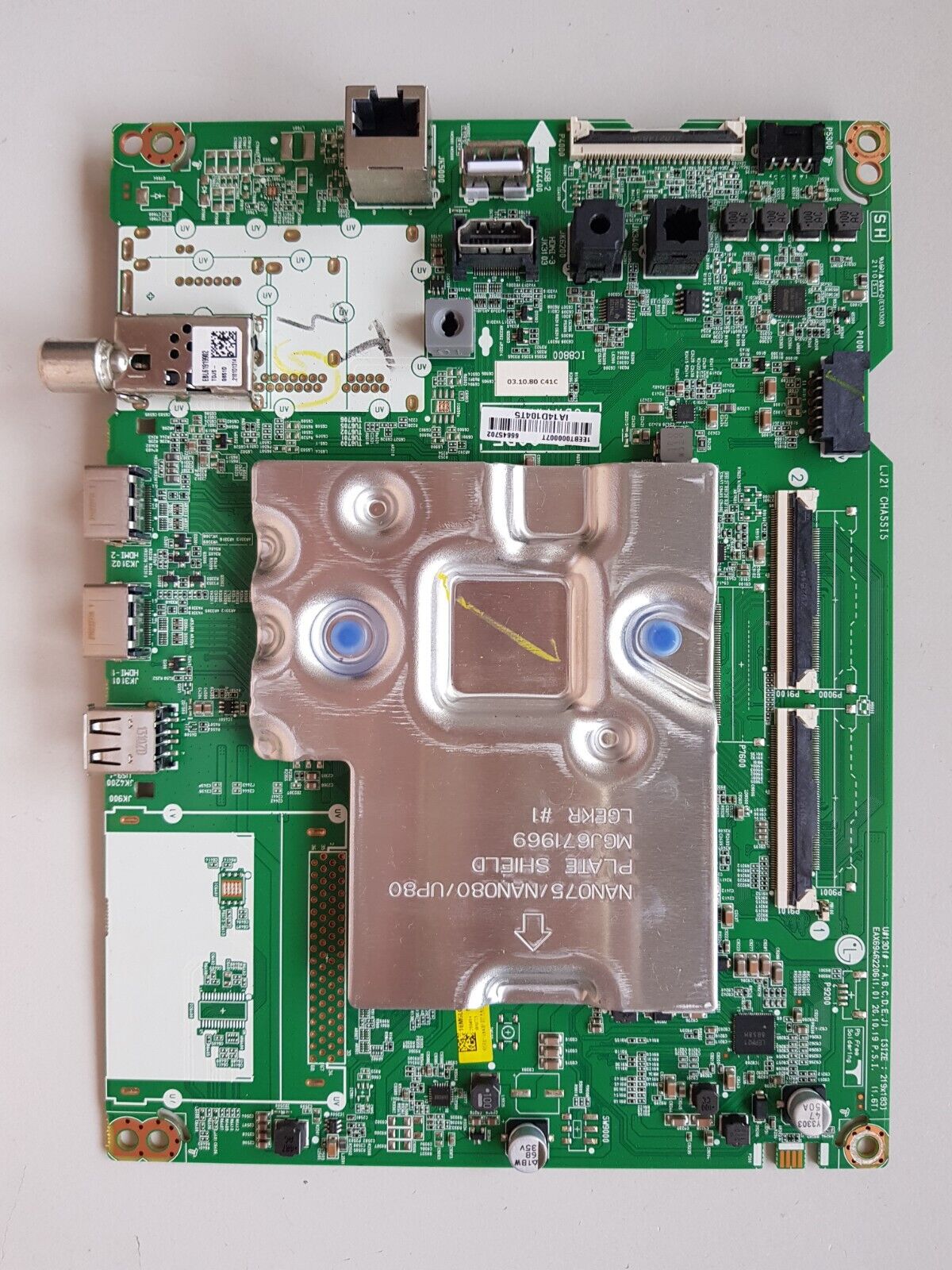 GENUINE LG 65UP8000PTB.AAUFLJD MAIN BOARD 66645702 EAX69462206 (1.0)