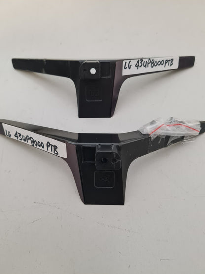 LG 43UP8000PTB L&R FEET & SCREWS