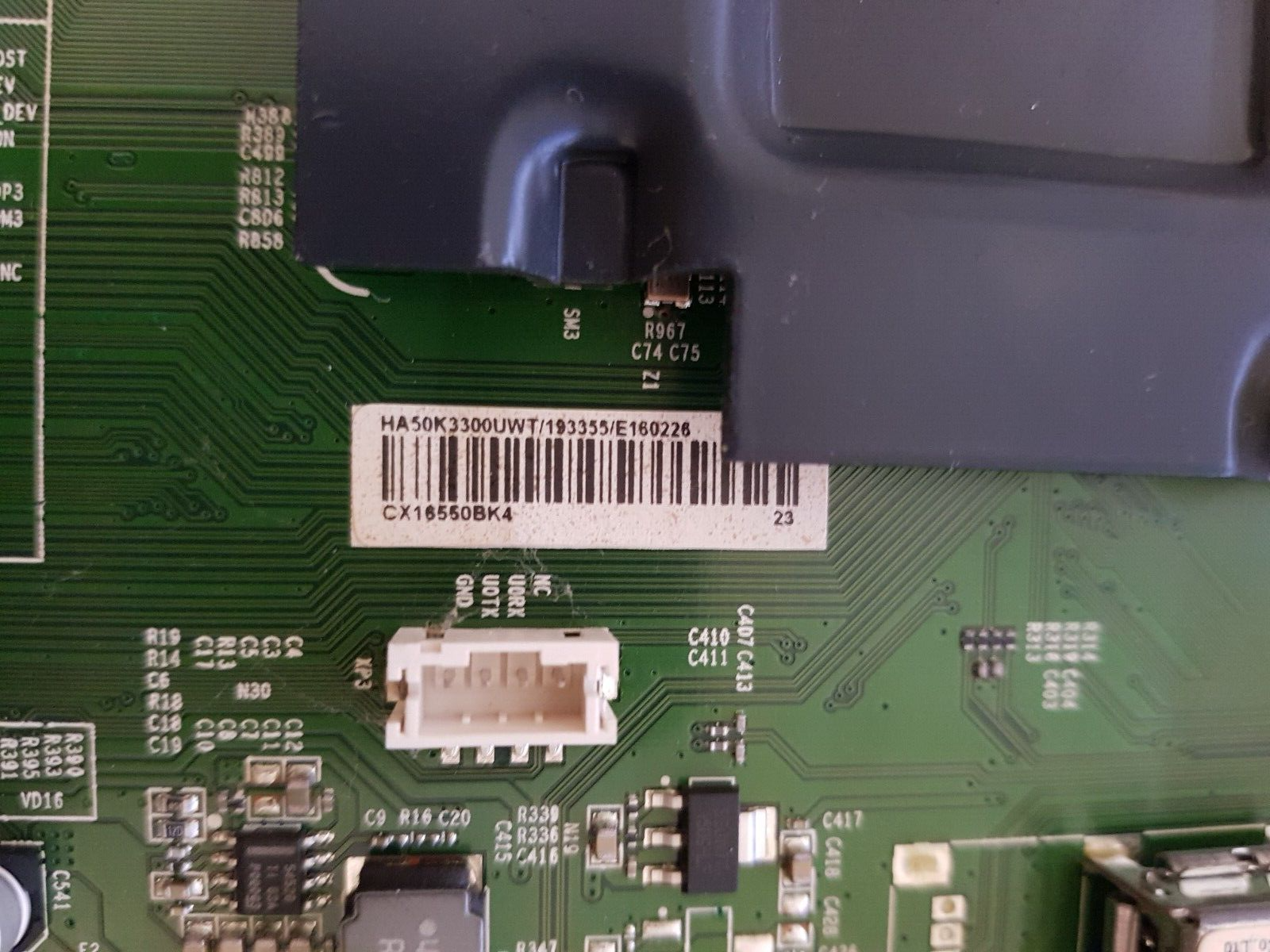 GENUINE HISENSE 50K3300UW MAIN BOARD HA50K3300UWT