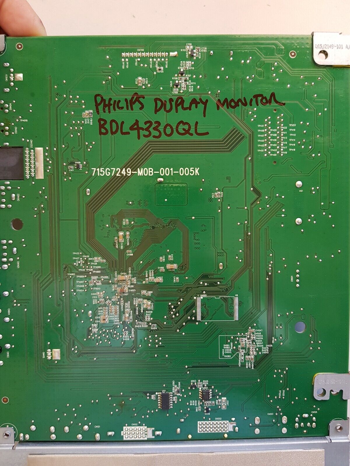 GENUINE PHILIPS SIGNAGE DISPLAY MONITOR MAINBOARD BDL4330QL 715G7249-MOB-001-00K