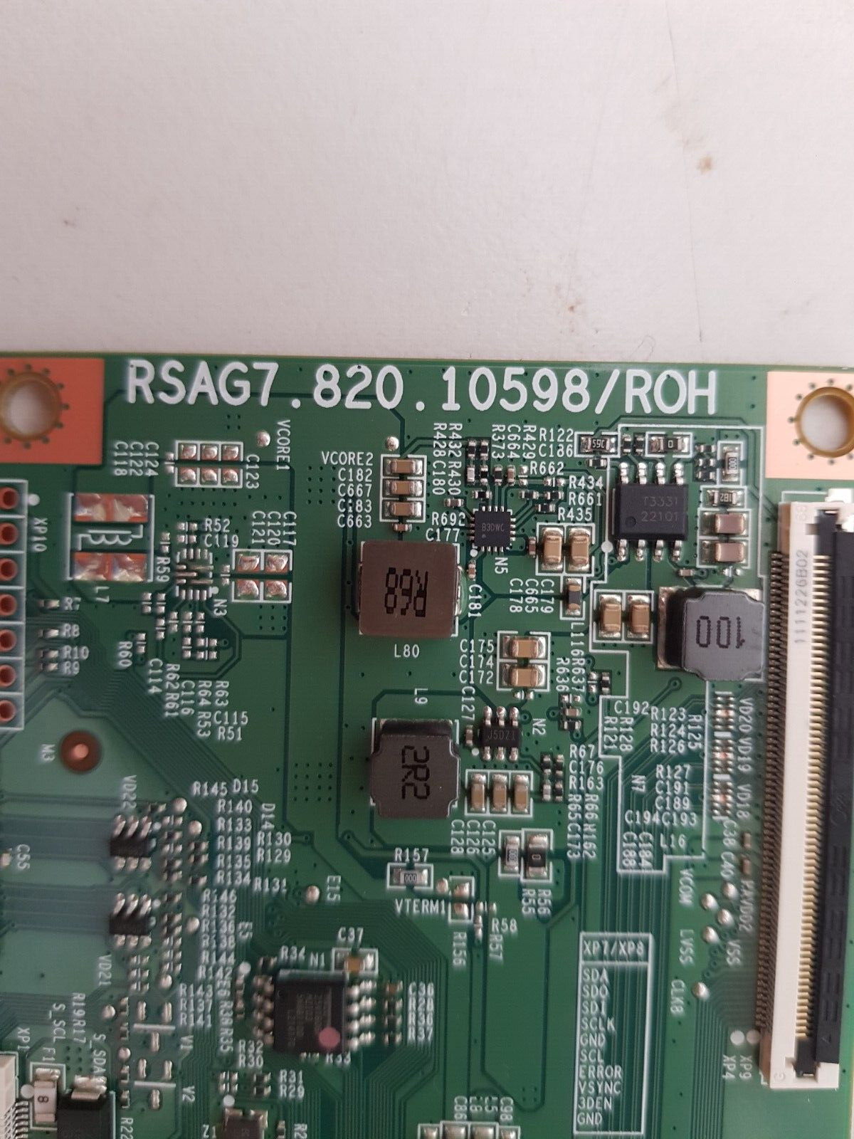 GENUINE HISENSE 65U9G T-CON BOARD RSAG7.820.10598 301578