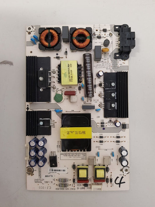 GENUINE HISENSE 55P4 POWER SUPPLY BOARD RSAG7.820.6666 HLL-4155WI