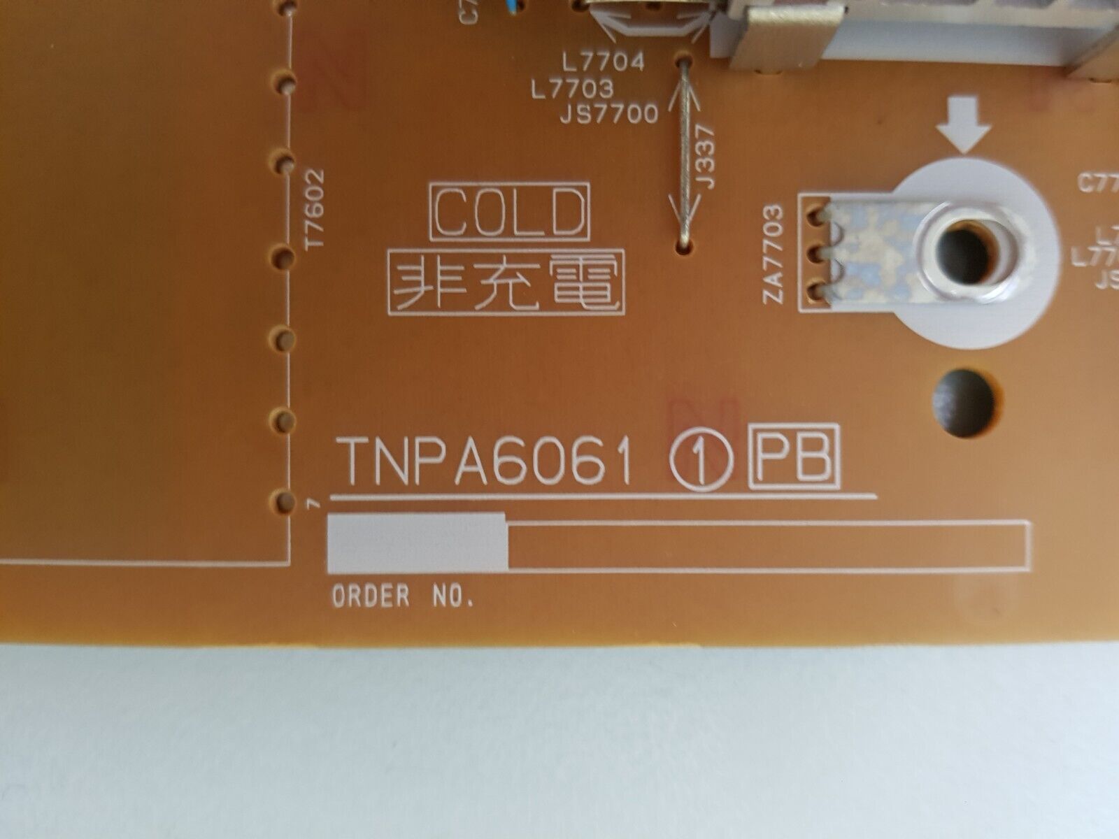 GENUINE PANASONIC TH65DX640A POWER SUPPLY BOARD TNPA6061 (1)[PB]