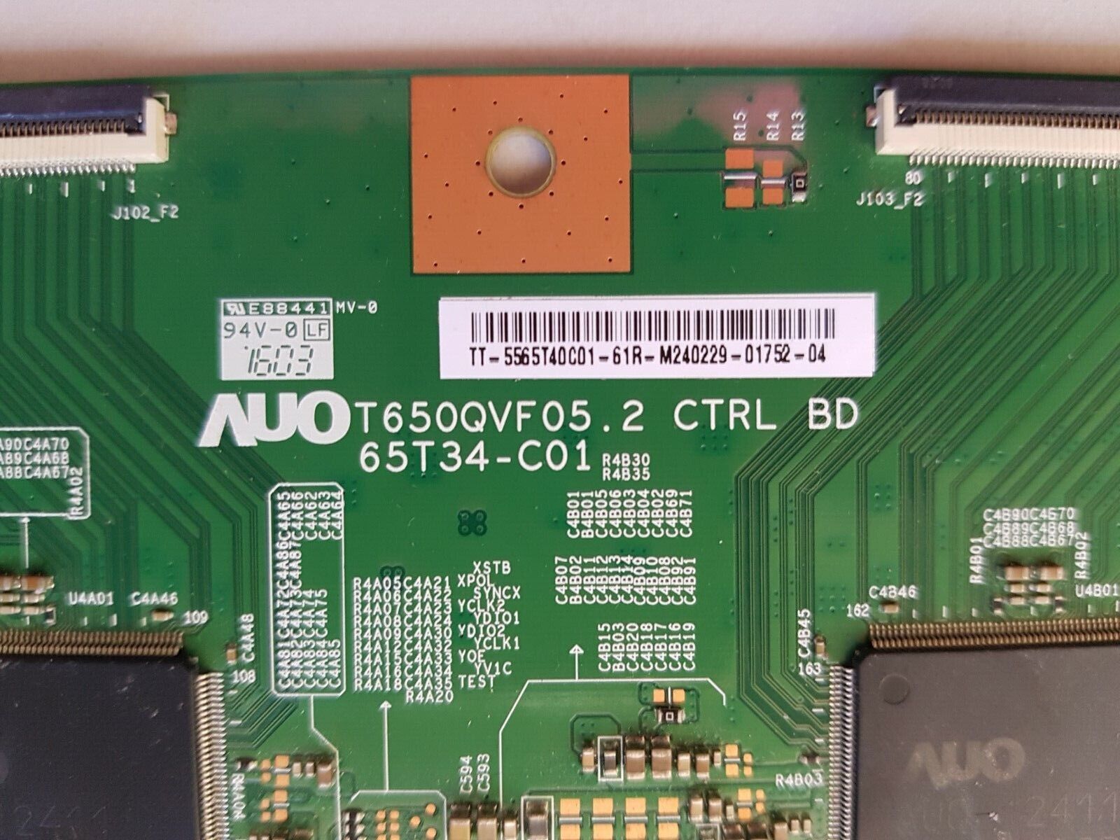 GENUINE PHILIPS 65PUS7101/12 T-CON BOARD 65T34-C01 T65OQVF05.2 