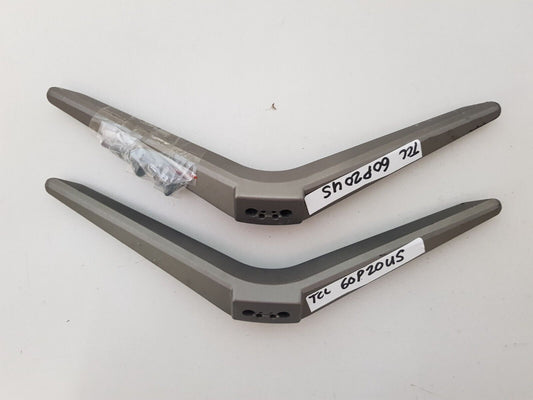 GENUINE TCL 60P20US L&R FEET & SCREWS