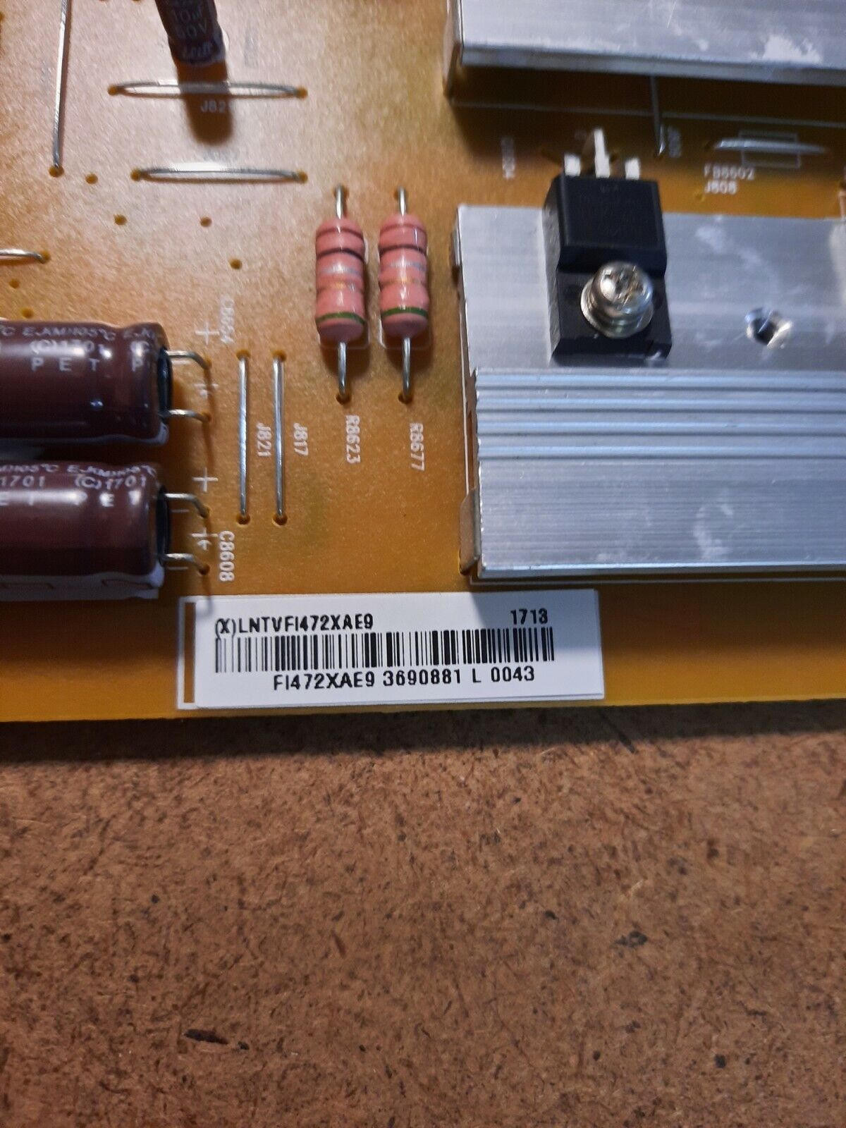 GENUINE PHILIPS 65PUS6121 LED Driver Board - 715G7700-P01-000-002M