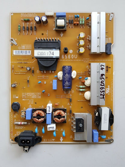 GENUINE LG 65UJ632T POWER SUPPLY BOARD EAY64511001 EAX67189001 (1.4)