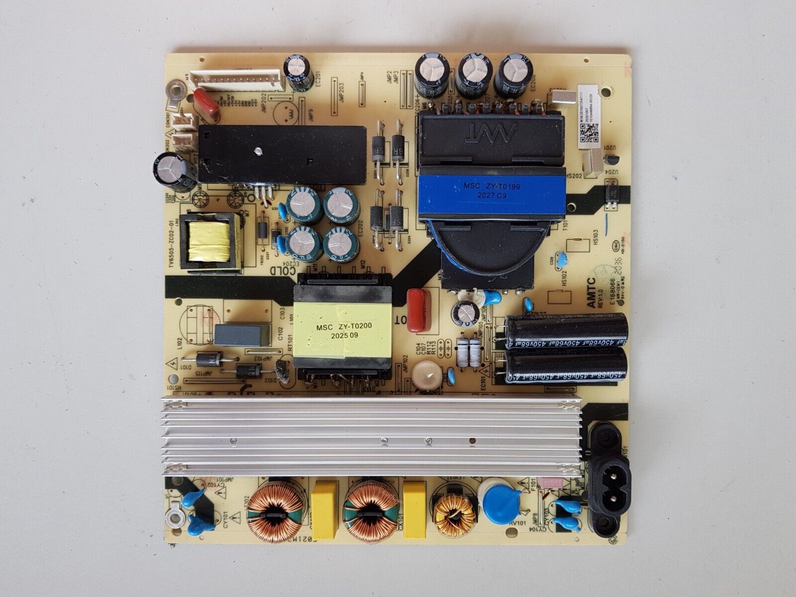 GENUINE HITACHI 58QLEDSM20 POWER SUPPLY BOARD TV6505-ZC02-01