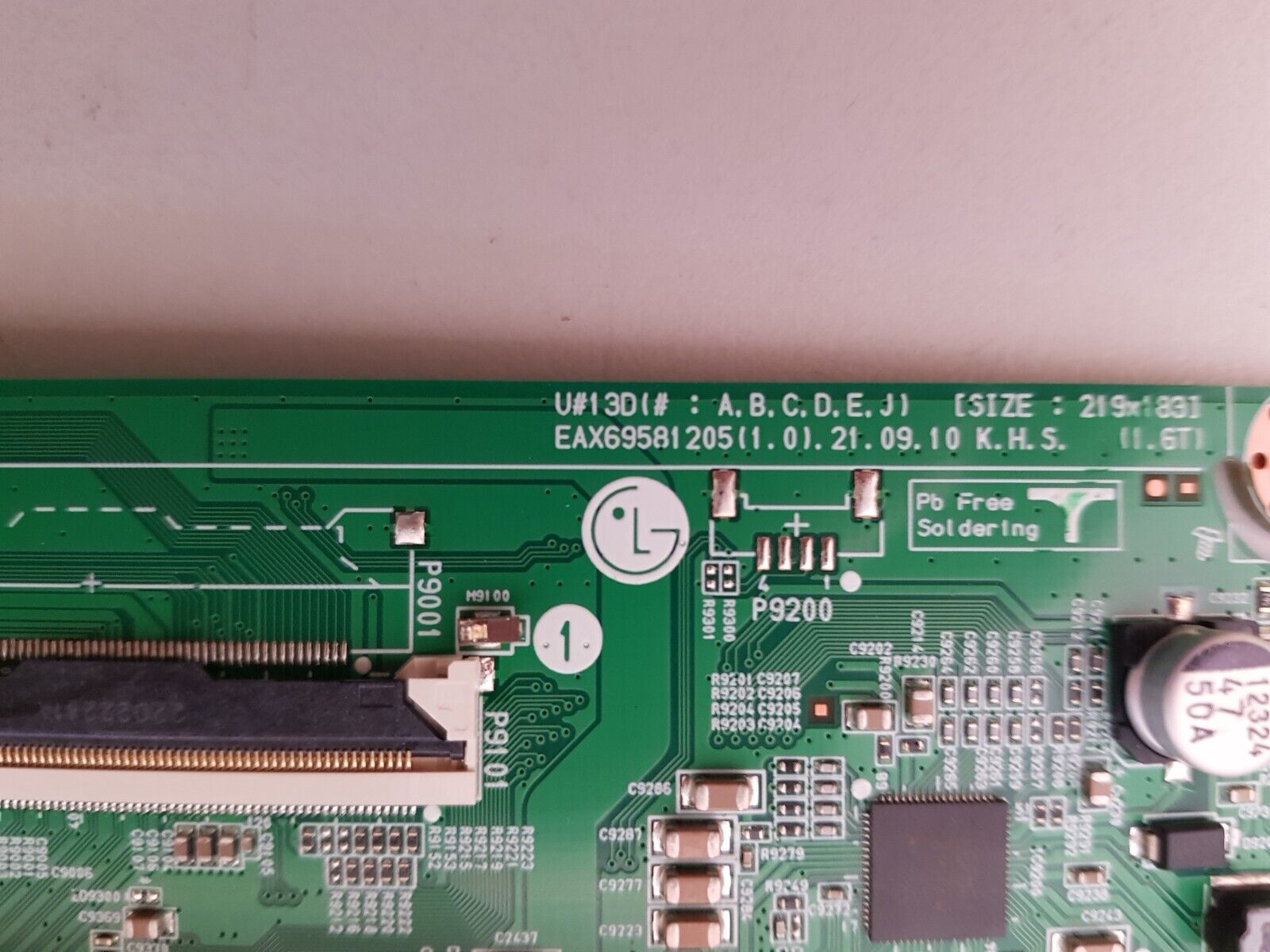 GENUINE LG 50UQ9000PSD.AAUYLJD MAIN BOARD EAX69581205 (1.0) 66974902